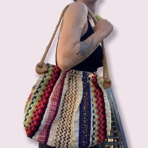 Vintage Handmade Boho Bag Purse